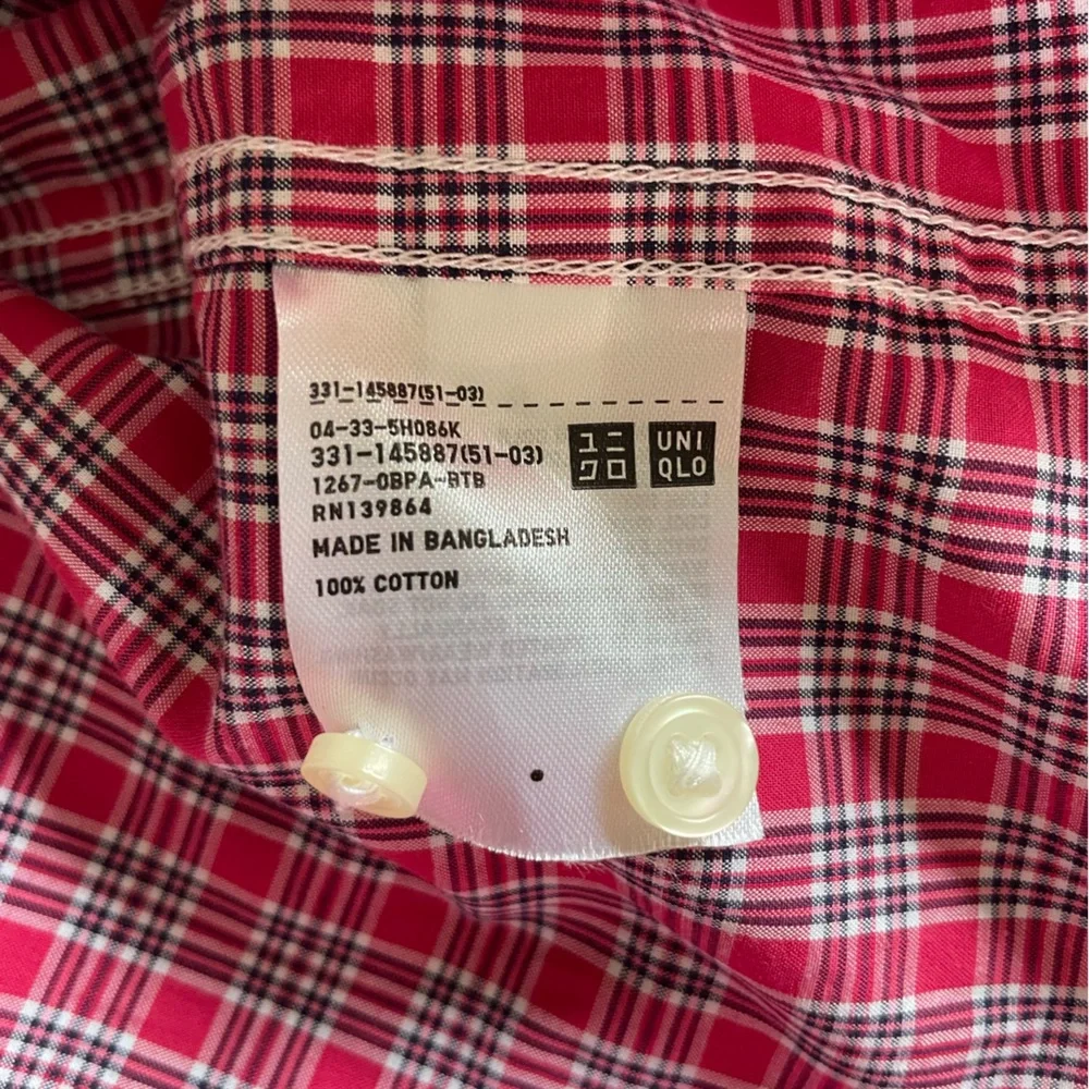 Red Plaid Button Down - Picture 5 of 8